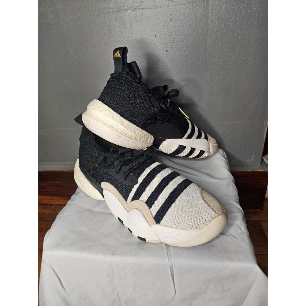 adidas Trae Young 2.0 "Super Villain"(Core Black/Cloud White) in a Men's Size 11
